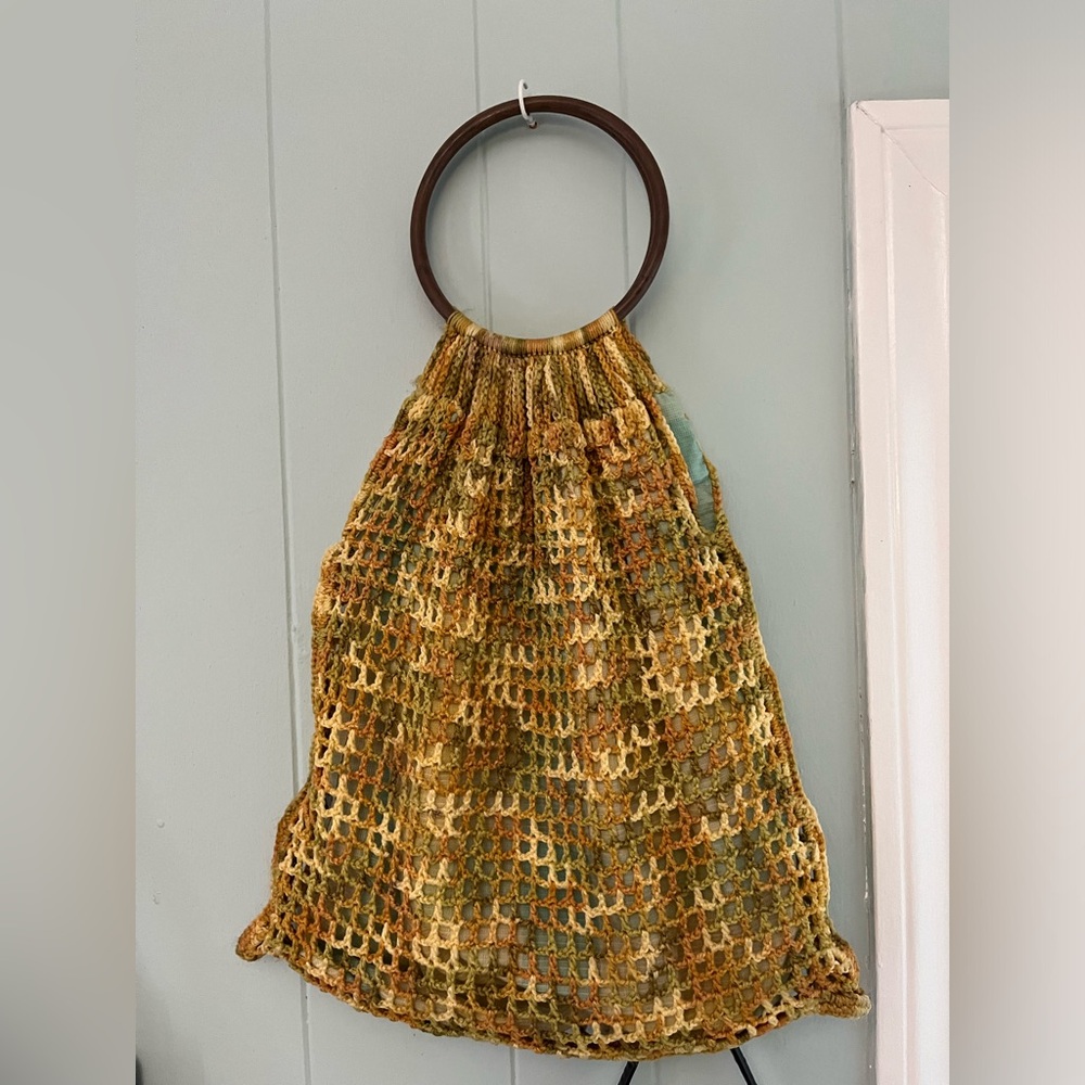 Vintage Knit Bag